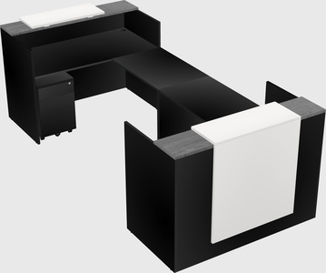 Reception desk u-shape