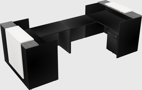 Reception desk u-shape