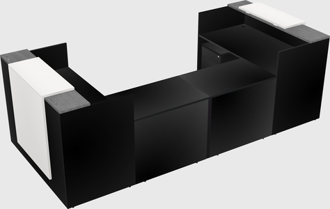 Reception desk u-shape