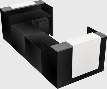 Reception desk u-shape