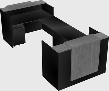 Reception desk u-shape