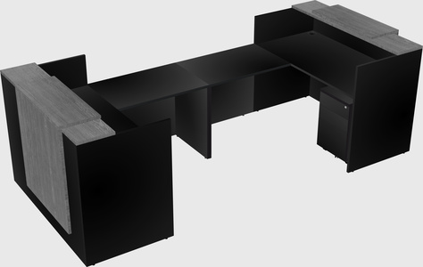 Reception desk u-shape
