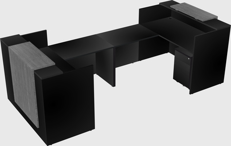 Reception desk u-shape
