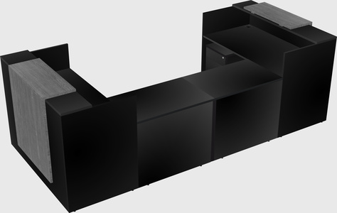 Reception desk u-shape