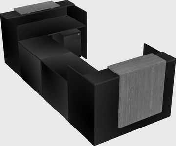Reception desk u-shape