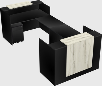 Reception desk u-shape