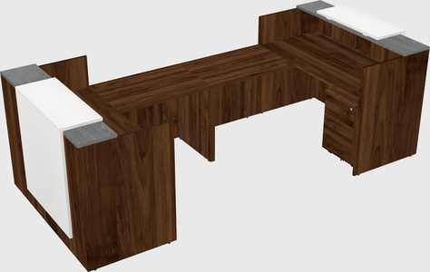 Reception desk u-shape