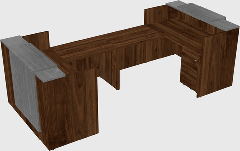 Reception desk u-shape