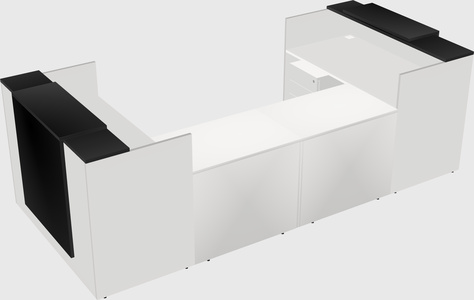 Reception desk u-shape