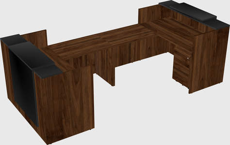 Reception desk u-shape