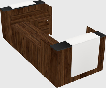 Reception desk u-shape