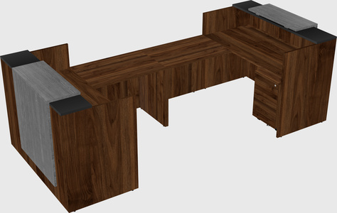 Reception desk u-shape
