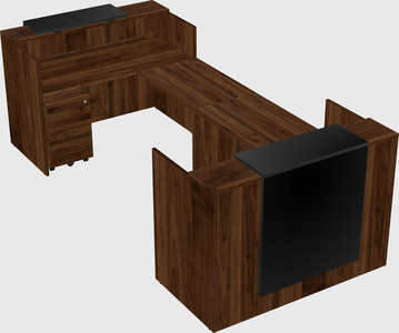 Reception desk u-shape