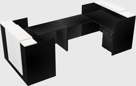 Reception desk u-shape