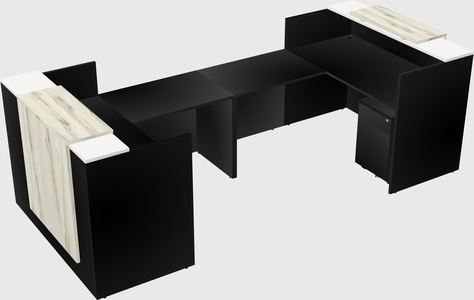 Reception desk u-shape