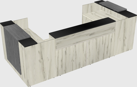 Reception desk u-shape