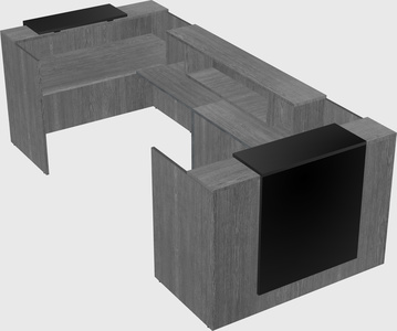 Reception desk u-shape