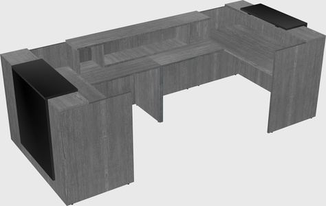 Reception desk u-shape