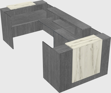 Reception desk u-shape