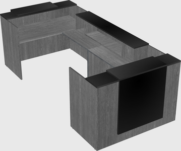 Reception desk u-shape