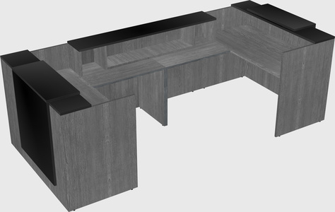 Reception desk u-shape