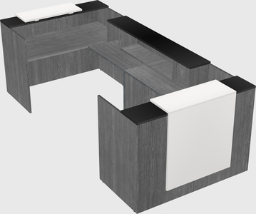 Reception desk u-shape