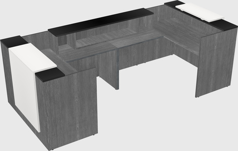 Reception desk u-shape