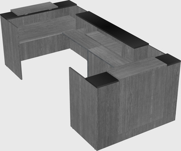 Reception desk u-shape