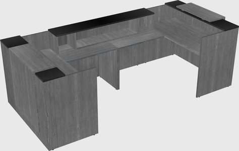 Reception desk u-shape