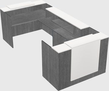 Reception desk u-shape