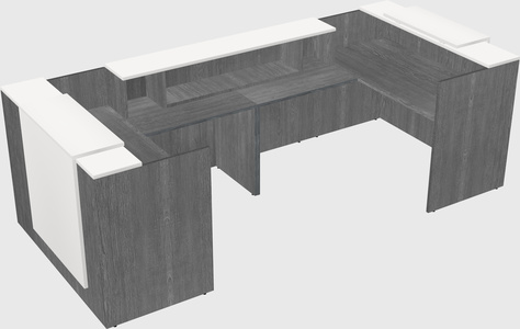 Reception desk u-shape