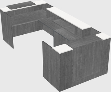 Reception desk u-shape