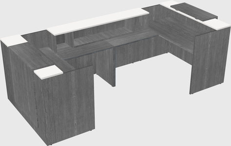 Reception desk u-shape
