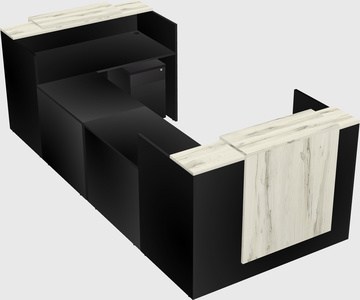 Reception desk u-shape