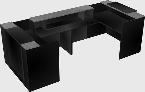 Reception desk u-shape