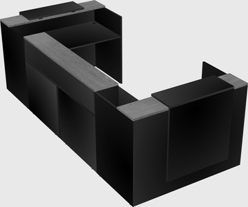 Reception desk u-shape