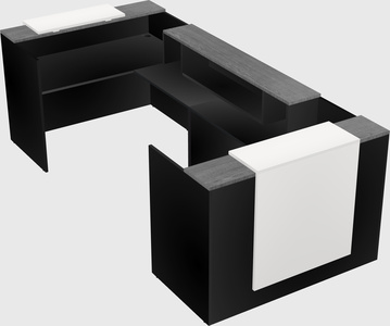 Reception desk u-shape