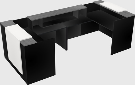 Reception desk u-shape
