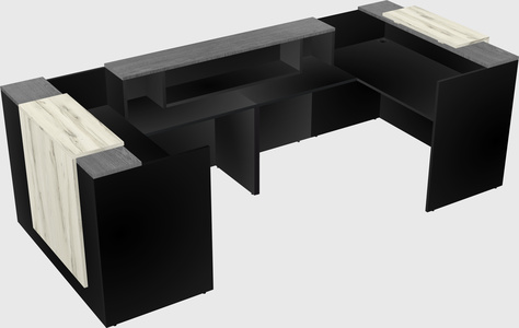 Reception desk u-shape
