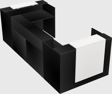 Reception desk u-shape