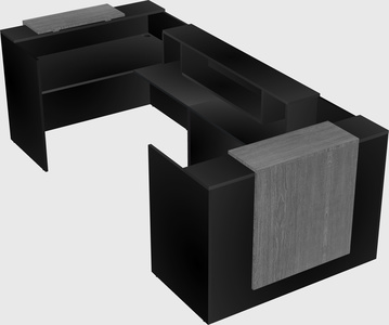 Reception desk u-shape