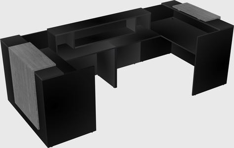 Reception desk u-shape