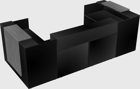 Reception desk u-shape