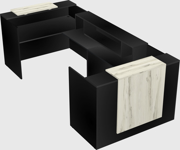 Reception desk u-shape