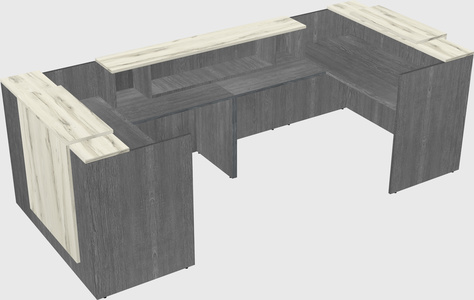 Reception desk u-shape