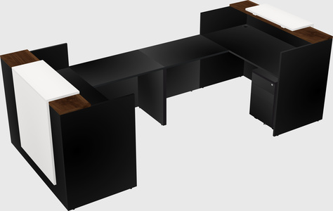 Reception desk u-shape