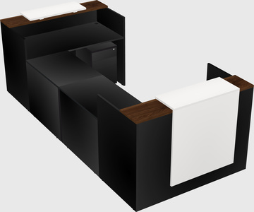 Reception desk u-shape