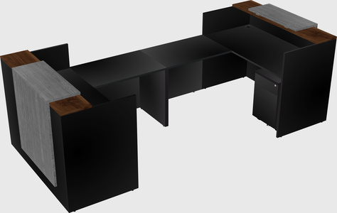 Reception desk u-shape