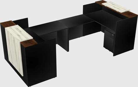 Reception desk u-shape