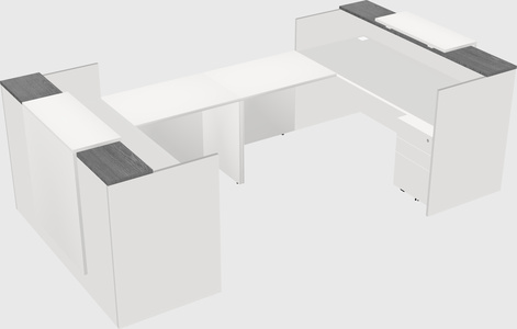 Reception desk u-shape